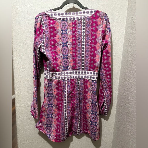 Athleta Nirvana Tunic Hot Pink Size small - Picture 3 of 7